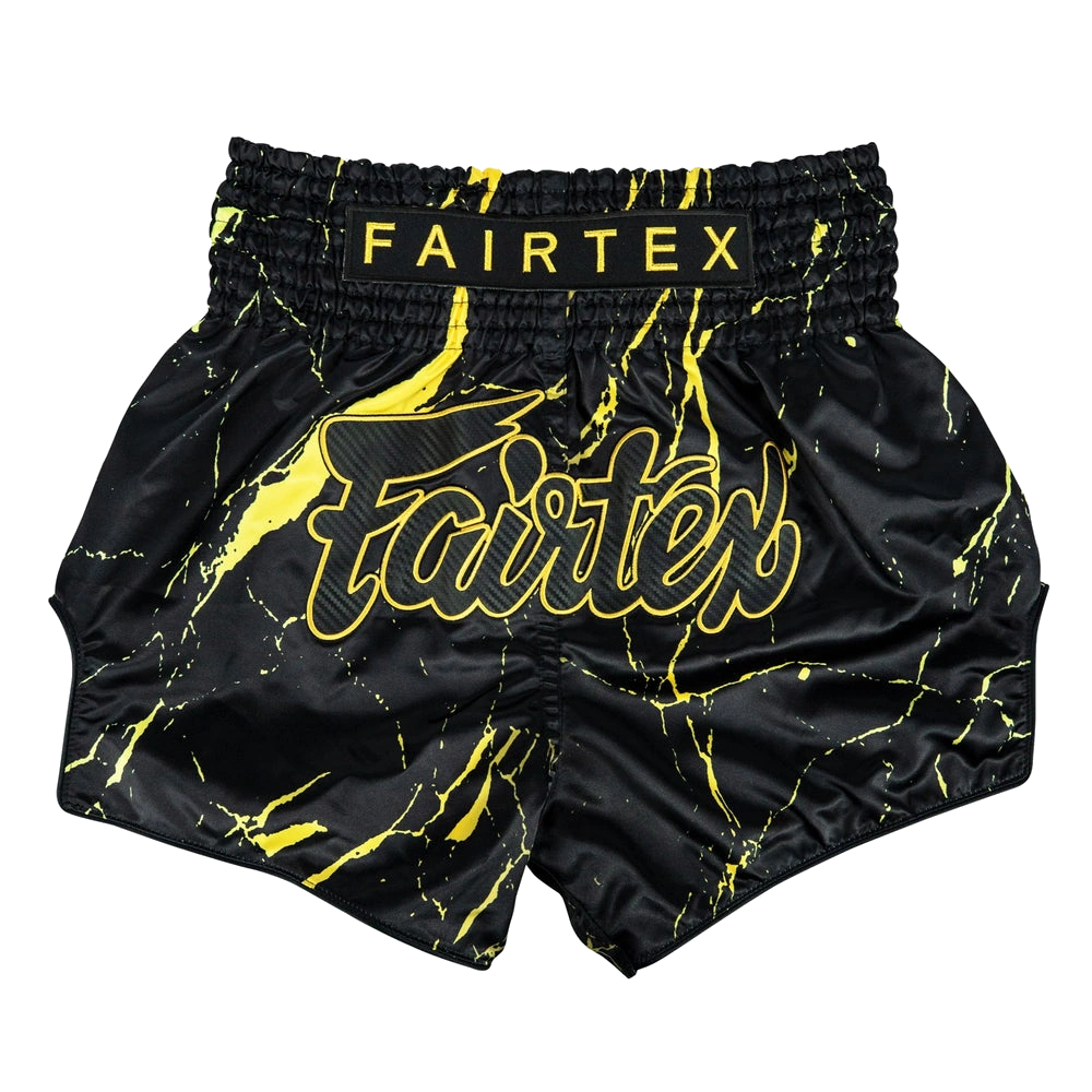 Fairtex Black Marble Muay Thai shorts